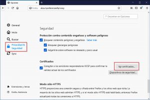 Como exportar una copia valida del certificado digital desde Mozilla Firefox - Problemas JAVA